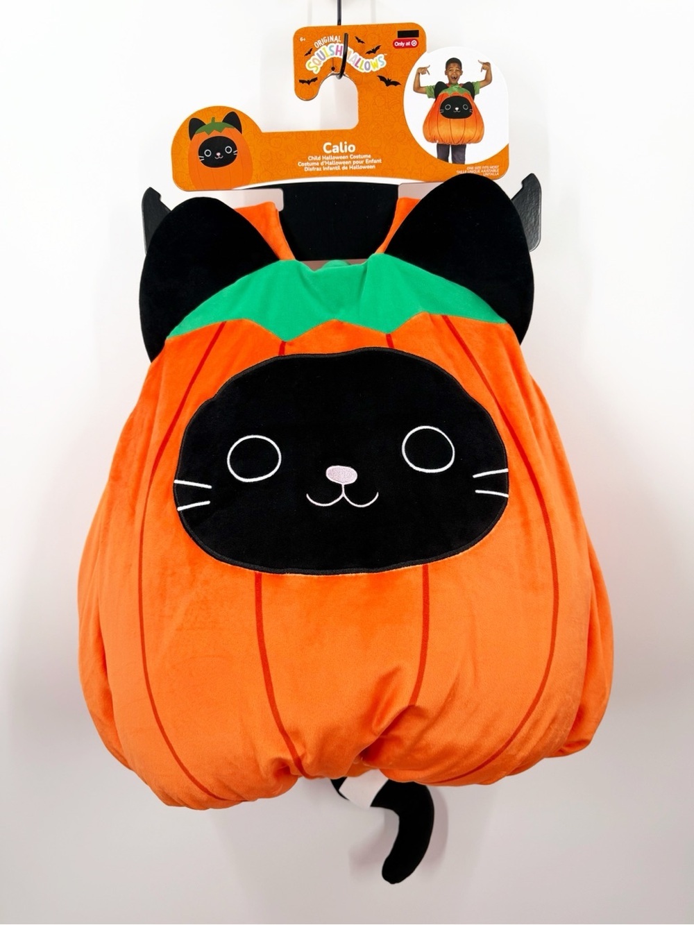 Squishmallows Calio Cat Pumpkin Halloween Costume